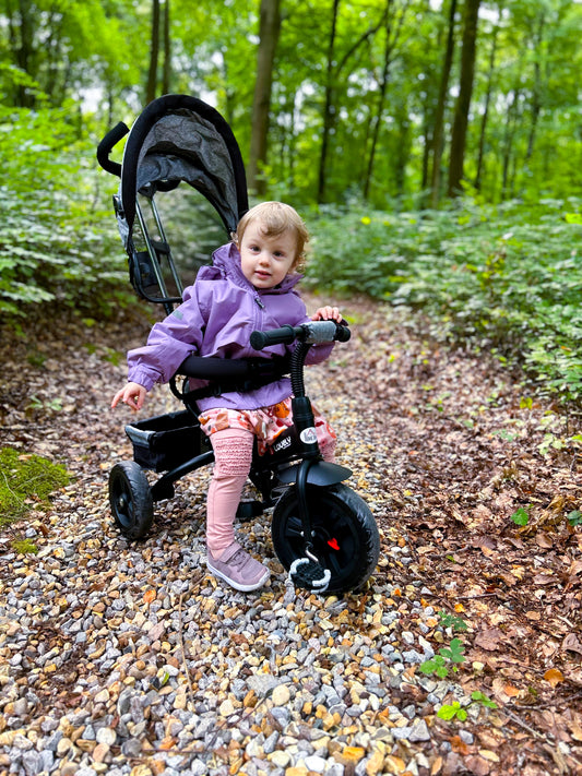 Toddlers 2-in-1 Cloth Tricycle Stroller: From Aosom is A Perfect Companion for Your Little Explorer